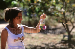 junge Frau Brasilianierin Kolibri - Zum Vergroessern klicken!