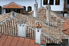 Melnik Dach Kamin - Zum Vergroessern klicken!