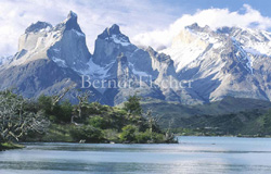 Anden Gebirge Cuernos del Paine  - Zum Vergroessern klicken!