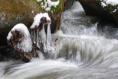 Eiszapfen - Zum Vergroessern klicken!