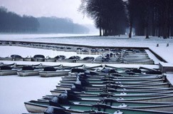 Schloss Versailles Park groer Kanal Boote - Zum Vergroessern klicken!